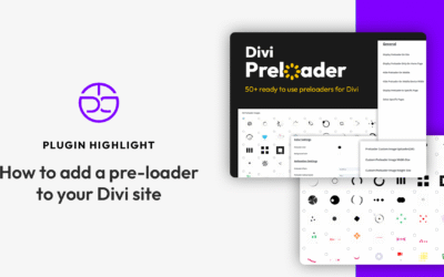 How to add a pre-loader to your Divi site